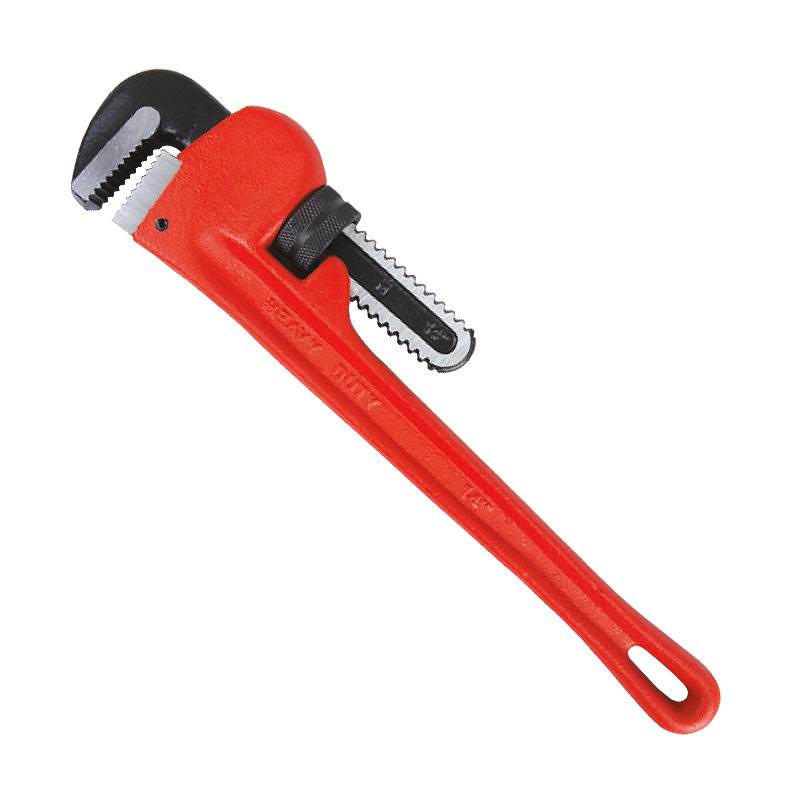 Pipe Wrench , Heavy Duty Type, Ductile Cast Iron Handle