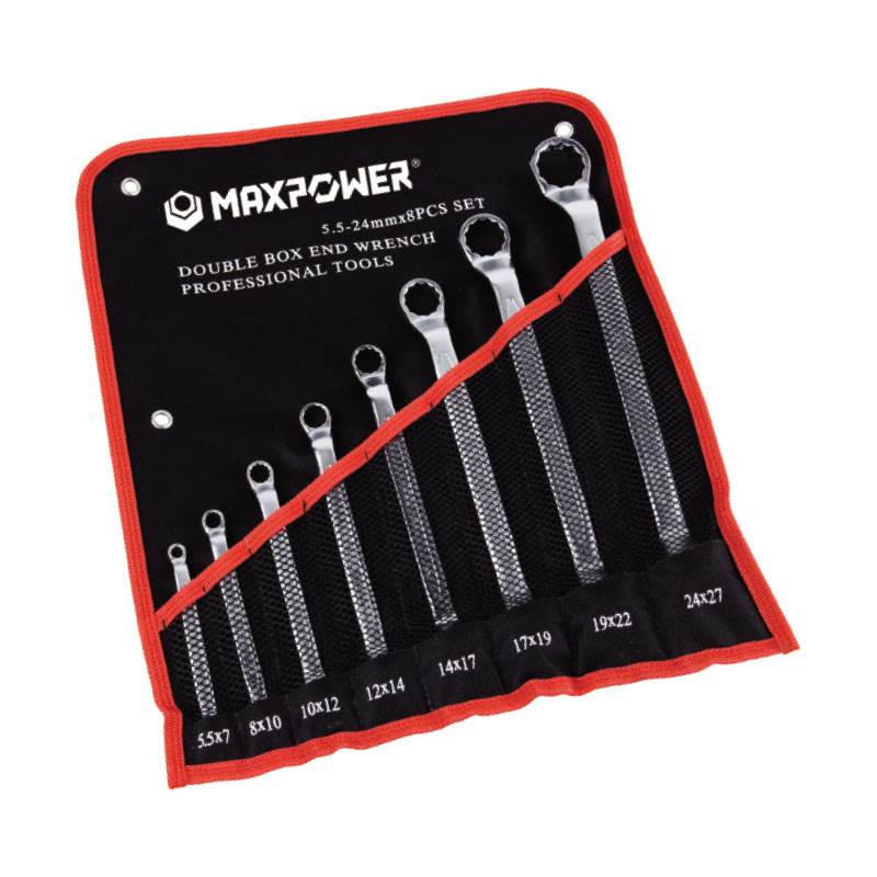 Double Box End Wrench Set