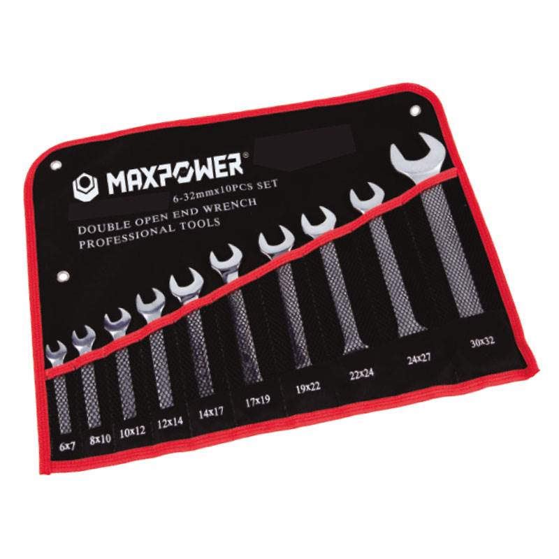 Double Open End Wrench Set