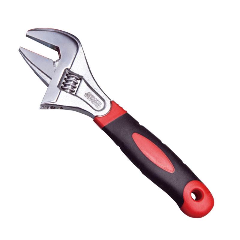 Adjustable Wrench, Extra Wide Opening