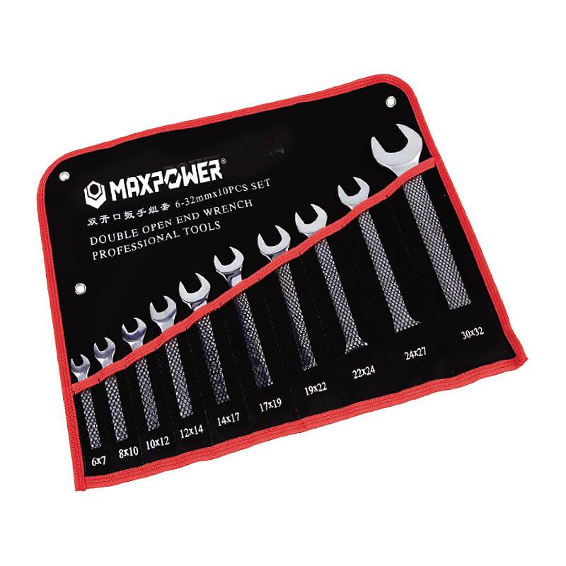 專業(yè)級(jí)加長雙開口呆扳手8、10件套