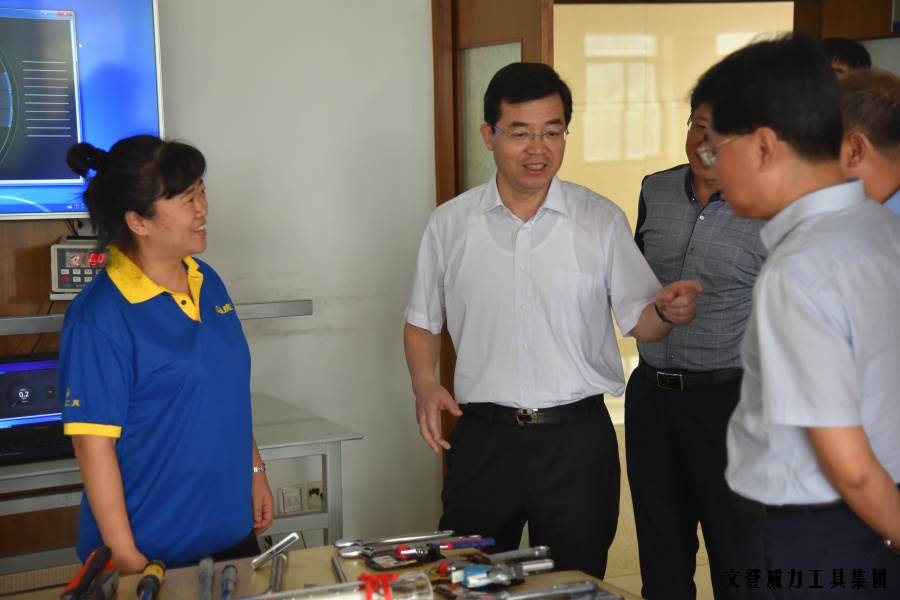 張海波來威力工具集團調研工作(圖5)