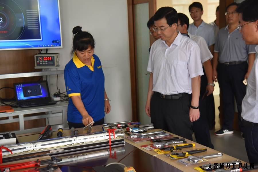 張海波來威力工具集團調研工作(圖3)
