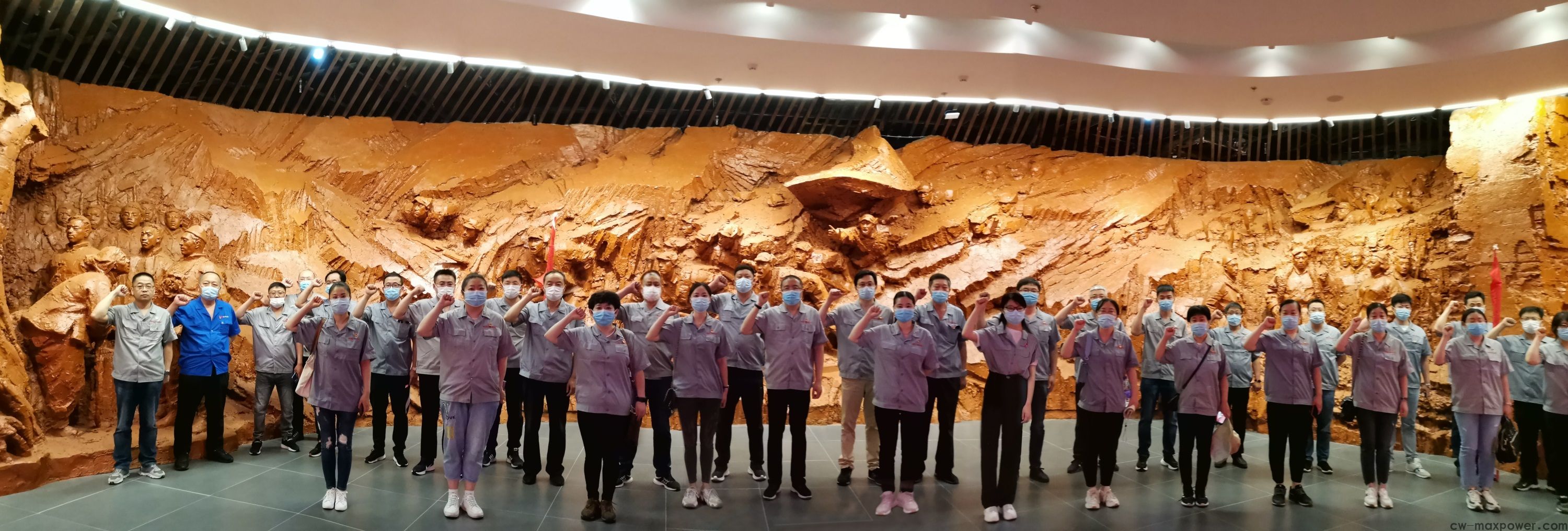 傳承紅色基因  威力集團(tuán)黨委開(kāi)展紅色主題黨建活動(dòng)(圖2) 傳承紅色基因  威力集團(tuán)黨委開(kāi)展紅色主題黨建活動(dòng)(圖2)